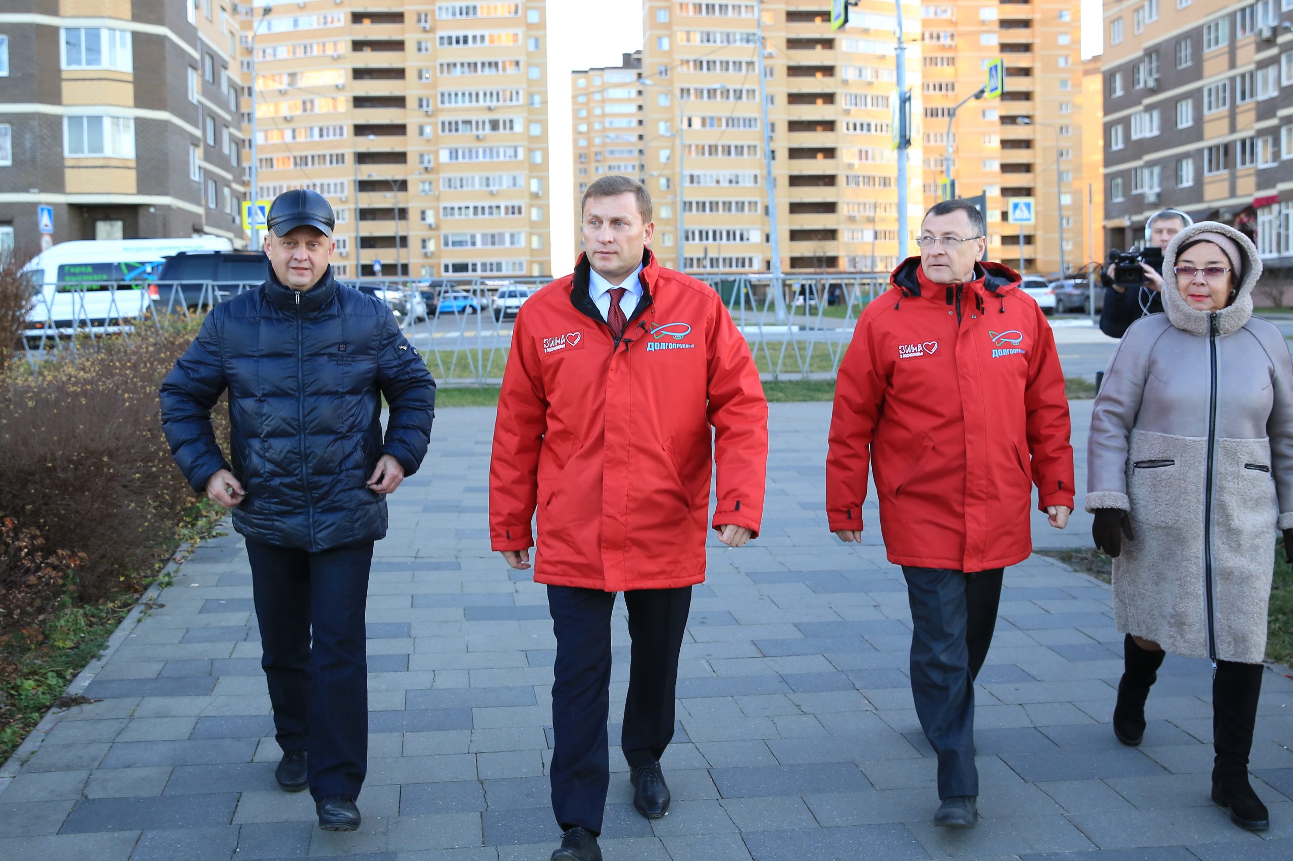 Владислав Юдин проверил ход строительных работ в округе - Официальный сайт  администрации города Долгопрудный